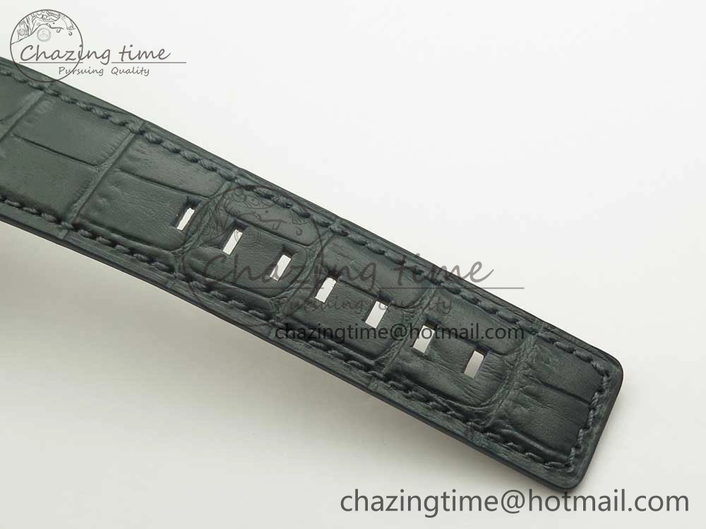 SmoothTexture BR-X2 Sapphire Tourbillon BBR Best Edition Steel Dial on Gray Leather Strap 5184