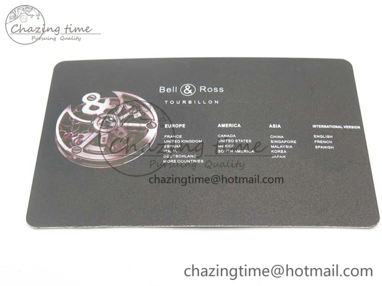 SmoothTexture BR-X2 Sapphire Tourbillon BBR Best Edition Steel Dial on Gray Leather Strap 5184