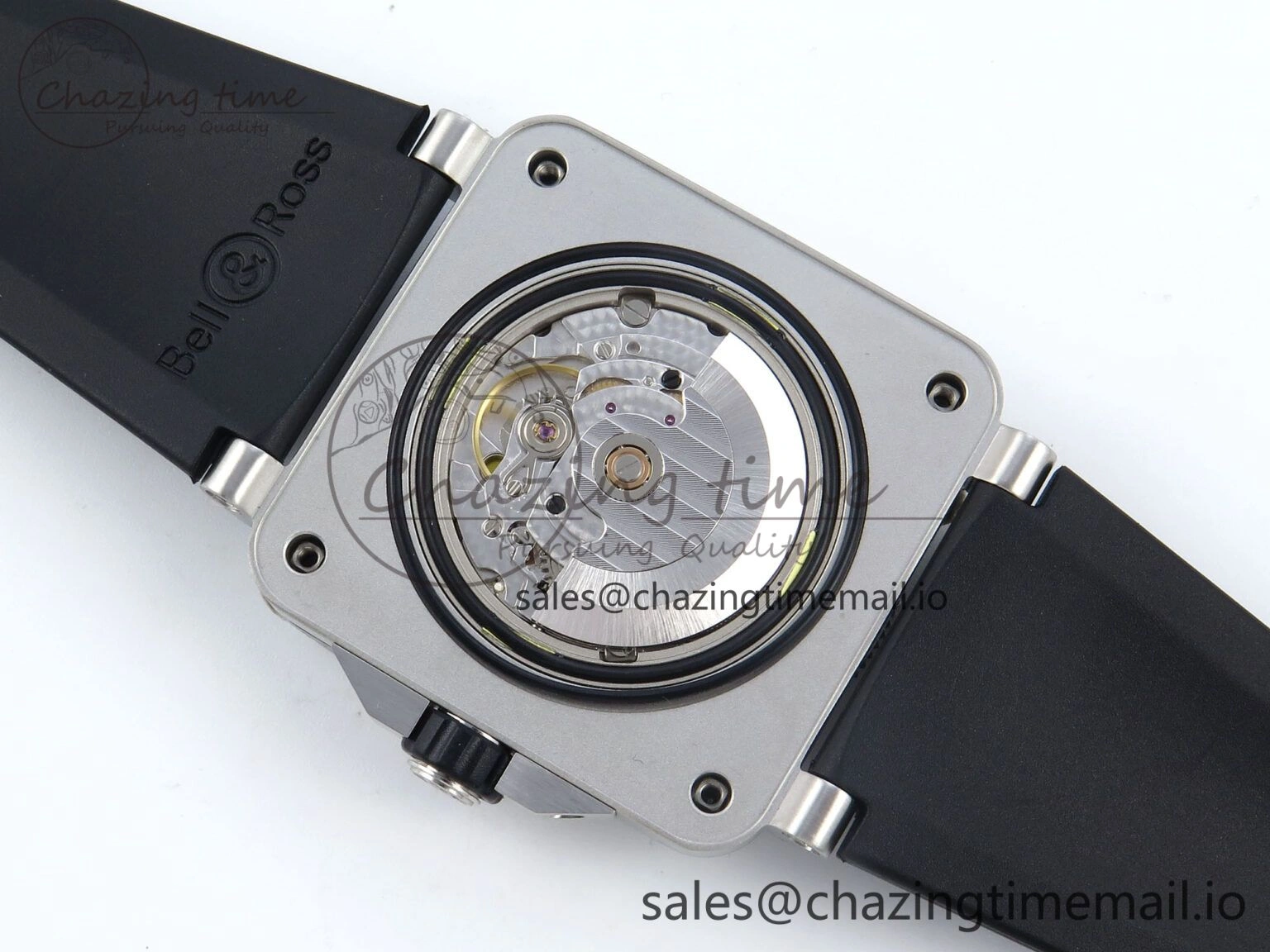BR03-92 Diver BRF 1:1 Best Edition Black Dial on Black Rubber Strap A Supportive 5163