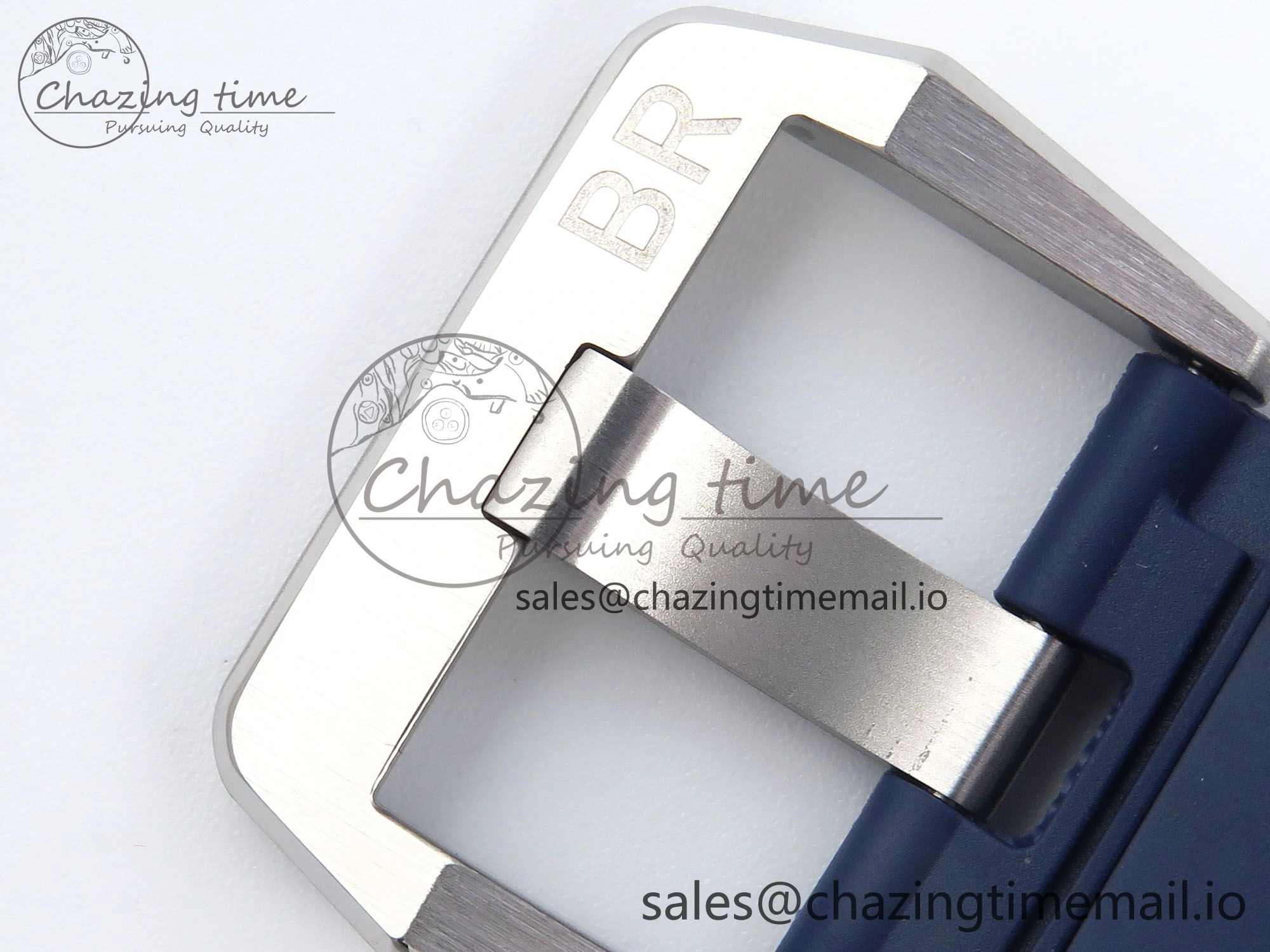 FashionForward BR03-92 Diver BRF 1:1 Best Edition Blue Dial on Blue Rubber Strap A 5162