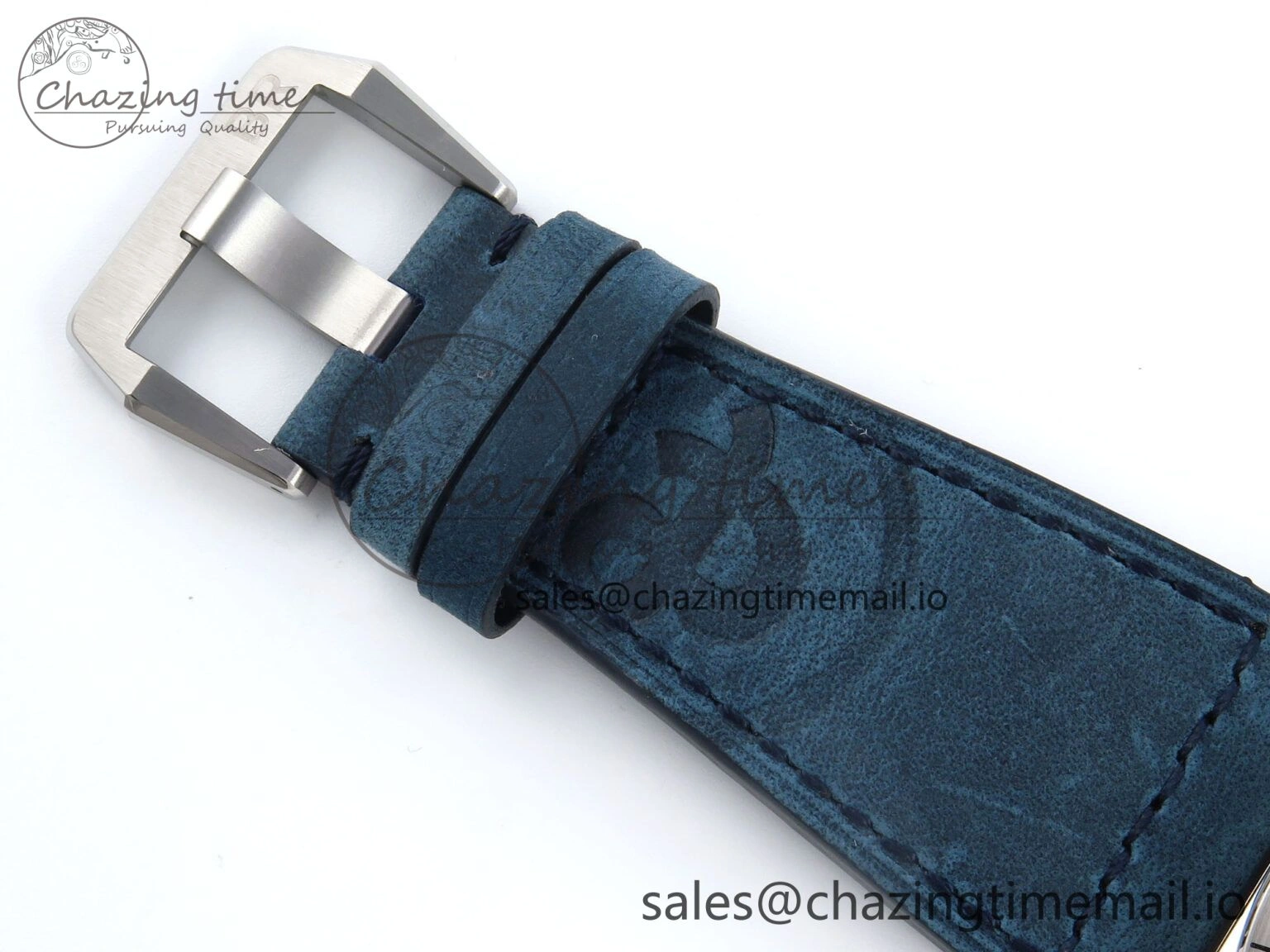 BR03-93 GMT BRF 1:1 Best Edition Blue Dial on Blue Leather Strap A Durable 5161