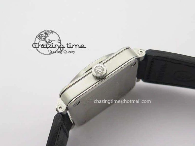BR03-93 GMT SS 42mm Black Dial On Rubber Strap A Modern 4989