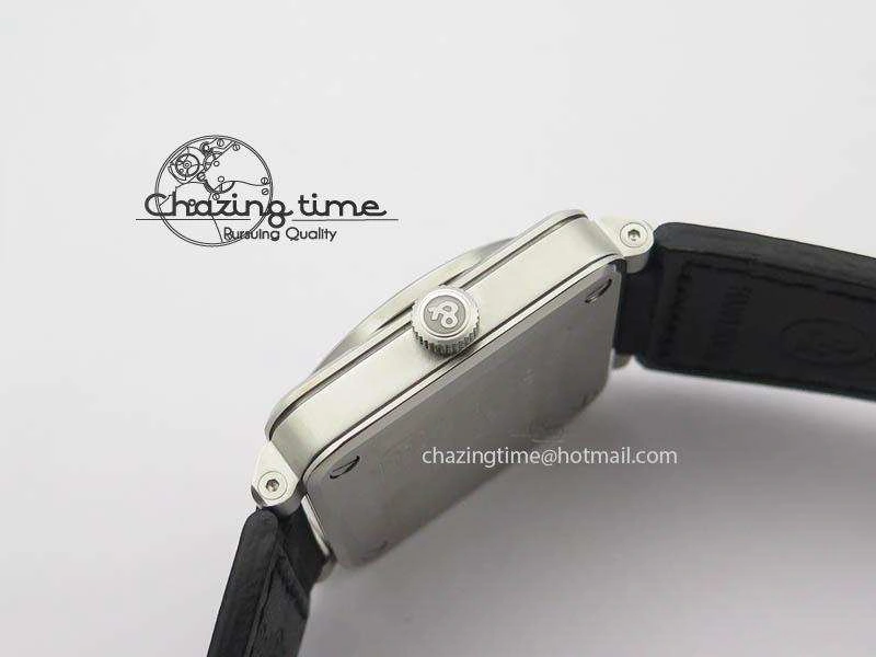 TimelessDesign BR03-93 GMT SS 42mm Blue Dial On Rubber Strap A 4993