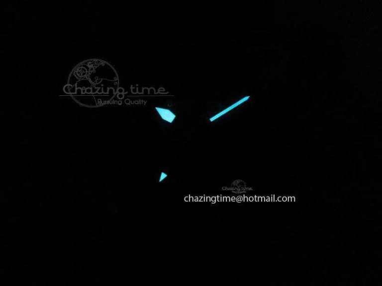 TimelessDesign BR03-93 GMT SS 42mm Blue Dial On Rubber Strap A 4993