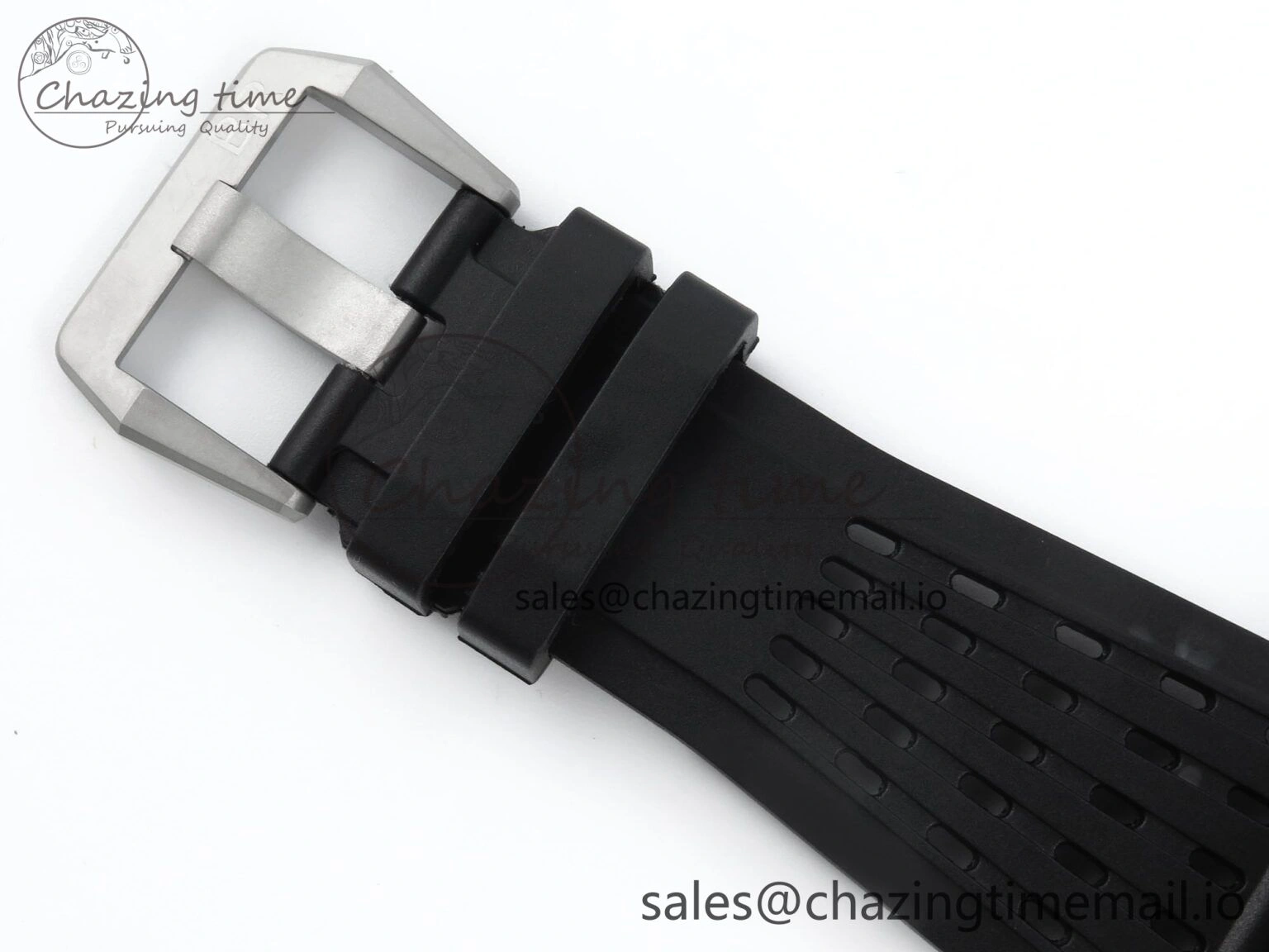 QuickDry BR03-94 Instruments BRF 1:1 Best Edition Black Carbon Dial on Black Hollow Rubber Strap A 5159