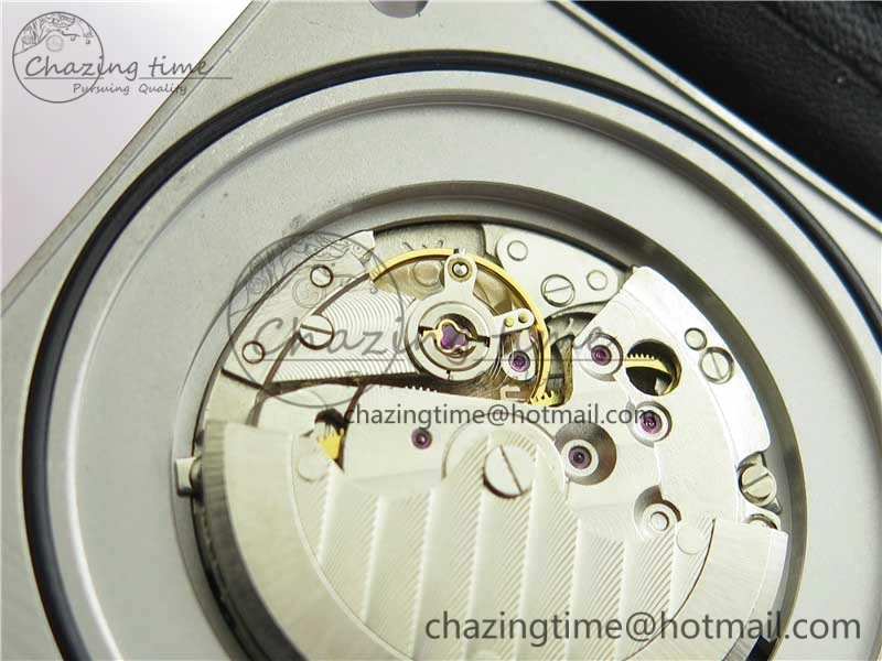 WaterResistant BR03-97 Automatic Power Reserve SS Black Dial on Black Leather Strap A23J (Free Nylon) 5171
