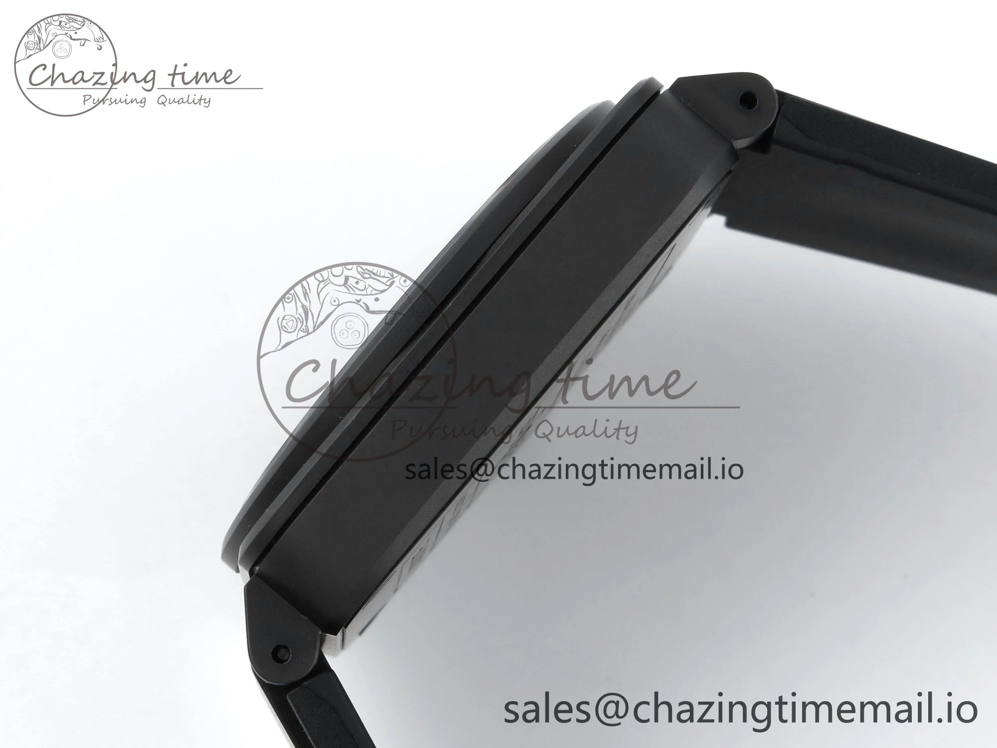 BR03-A 42MM M+F 1:1 Best Edition Black Dial on Black Rubber Strap A Refined 5155