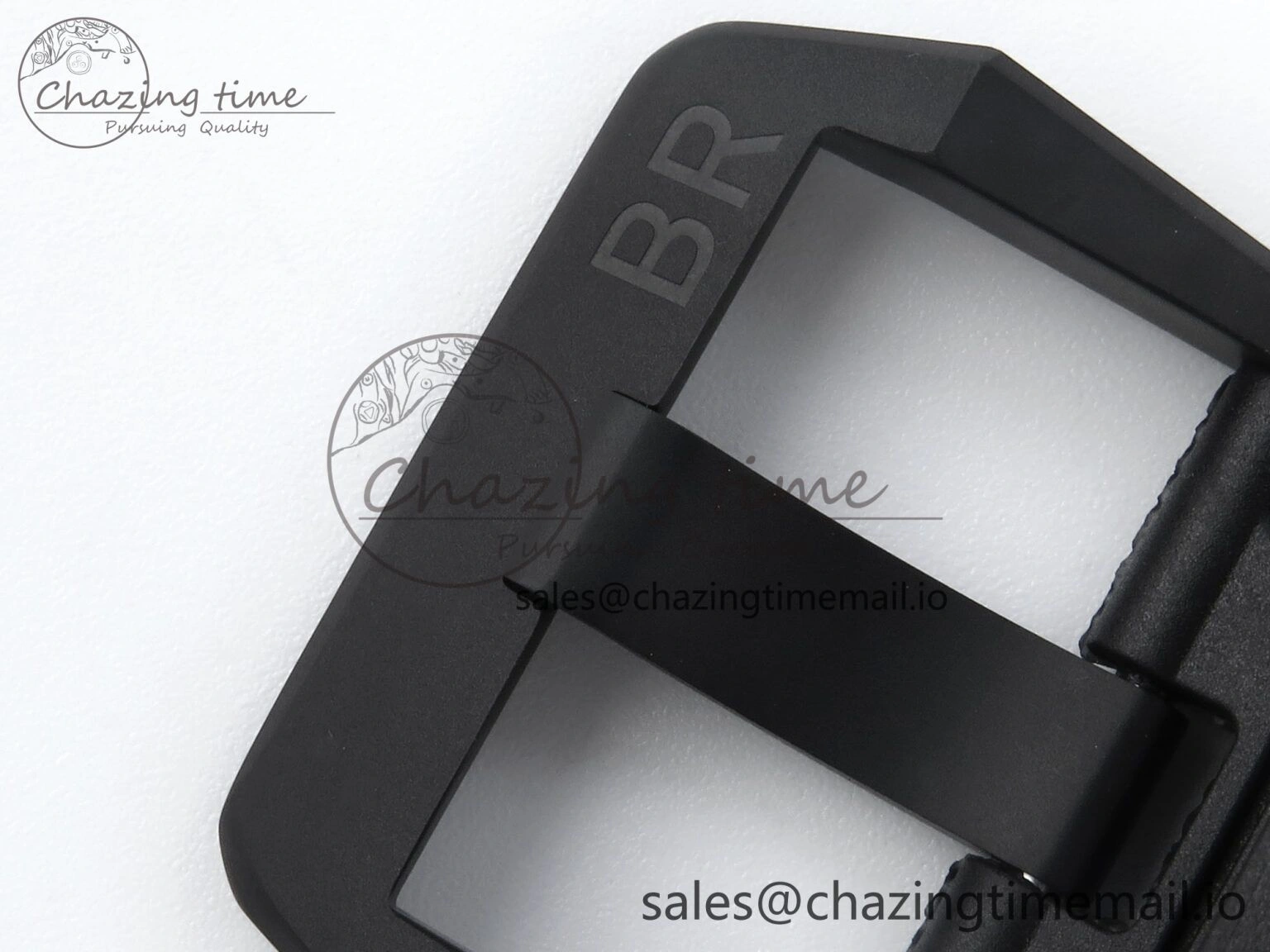 Fashionable BR03 Diver BRF 1:1 Best Edition Black Dial on Black Rubber Strap A 5166