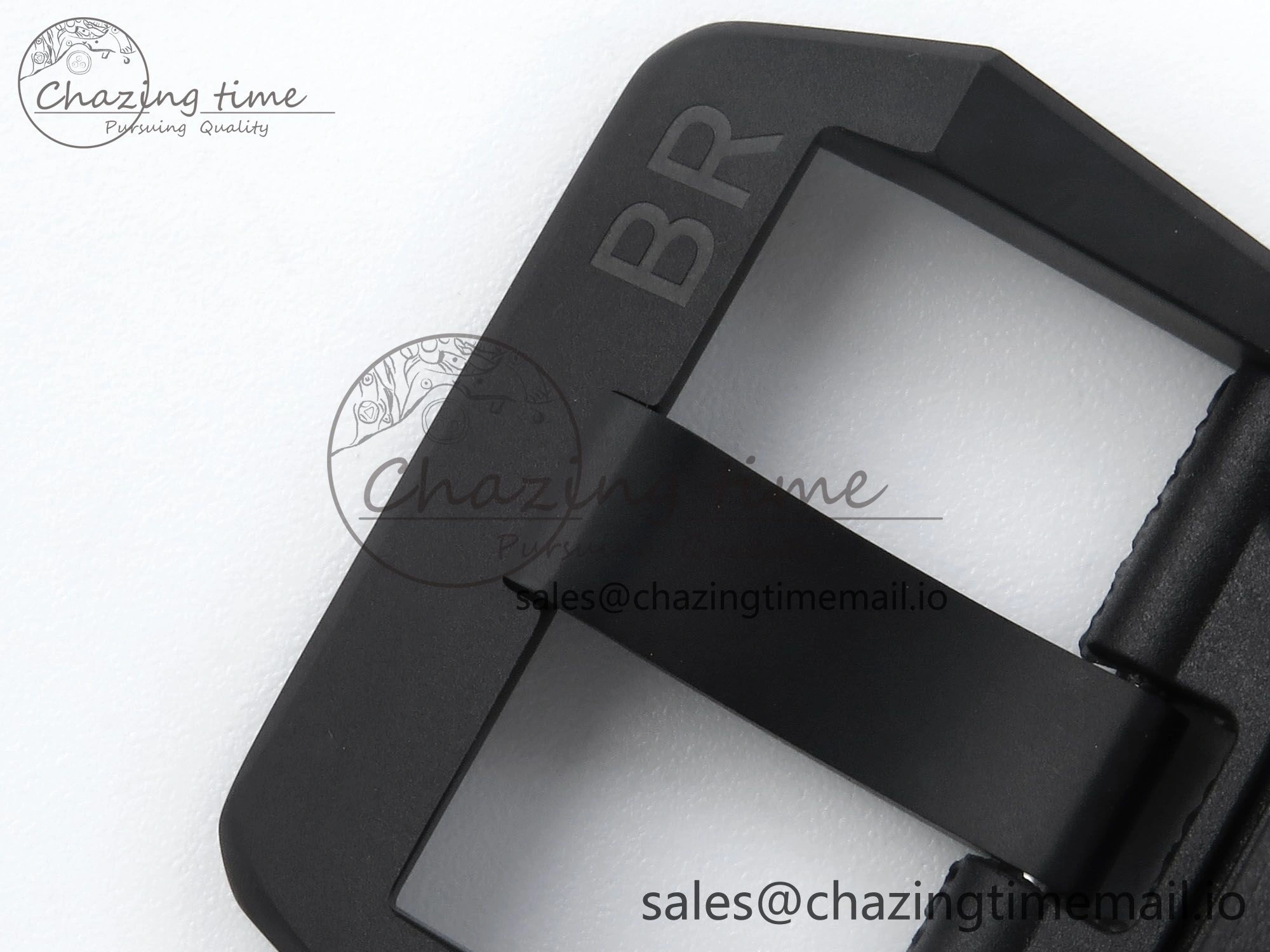 Youthful BR03 Diver BRF 1:1 Best Edition Pale Blue Dial on Black Rubber Strap A 5165