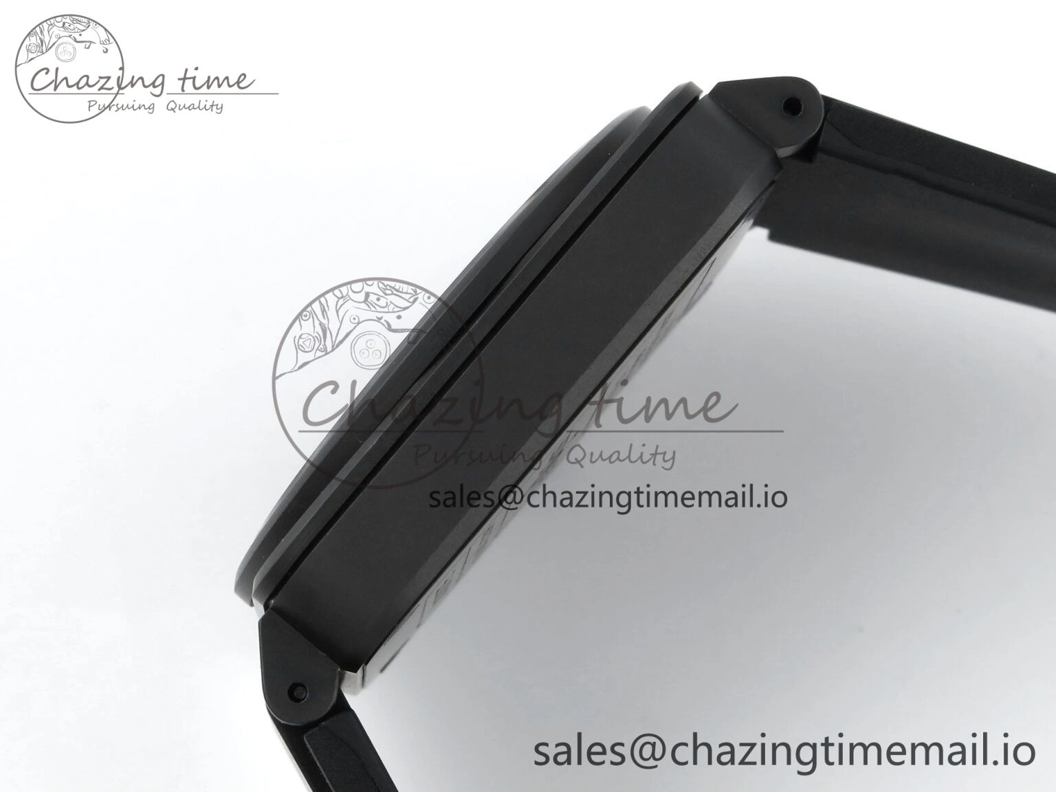 BR03 GyroCompass M+F 1:1 Best Edition Black Dial on Black Rubber Strap A Efficient 5152