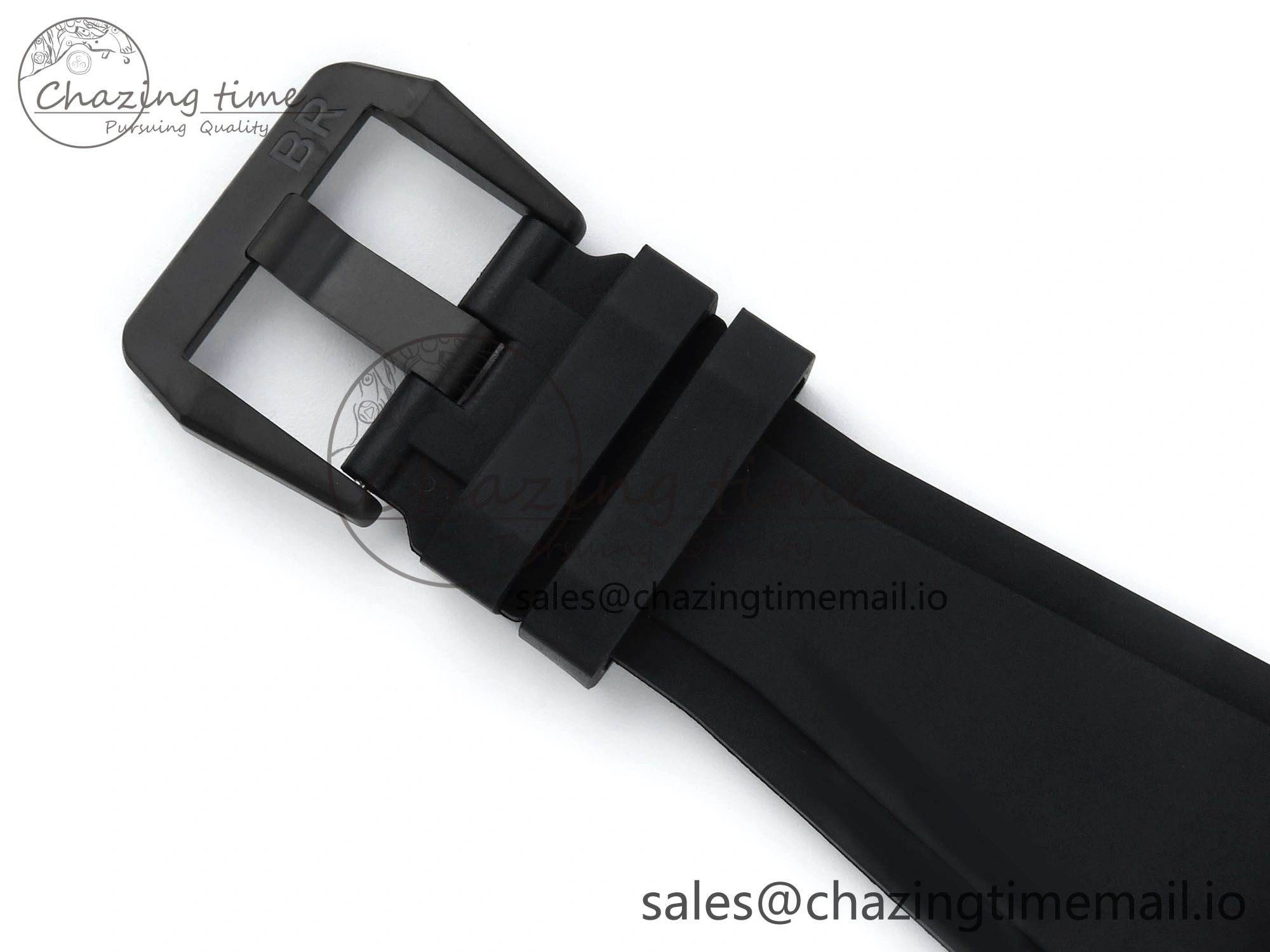 BR03 GyroCompass M+F 1:1 Best Edition Black Dial on Black Rubber Strap A Efficient 5152