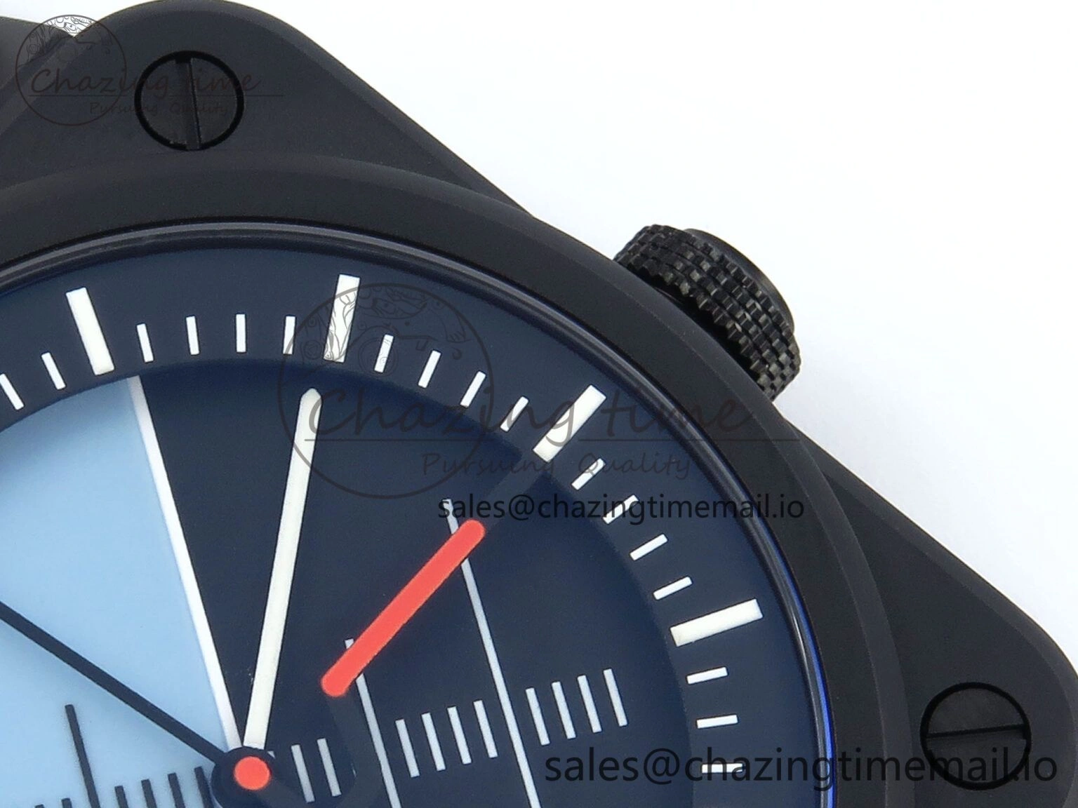 FashionForward BR03 Horizon M+F 1:1 Best Edition Black Blue Dial on Black Rubber Strap A 5150