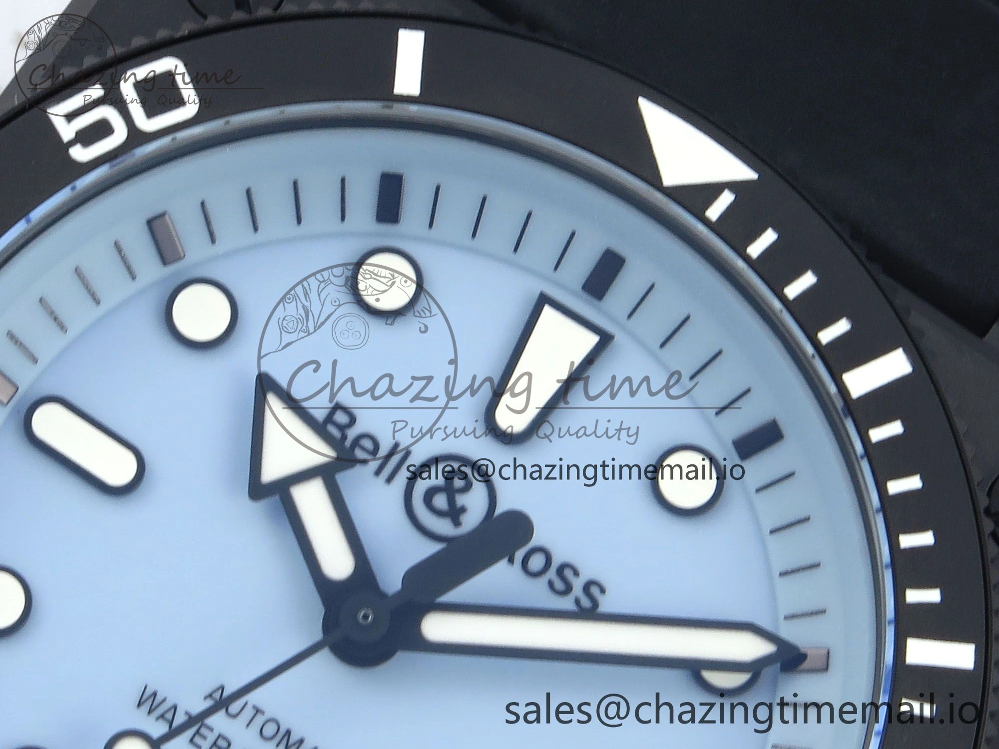 AllSeason BR03A Instruments BRF 1:1 Best Edition Blue Dial on Black Rubber Strap A 5157