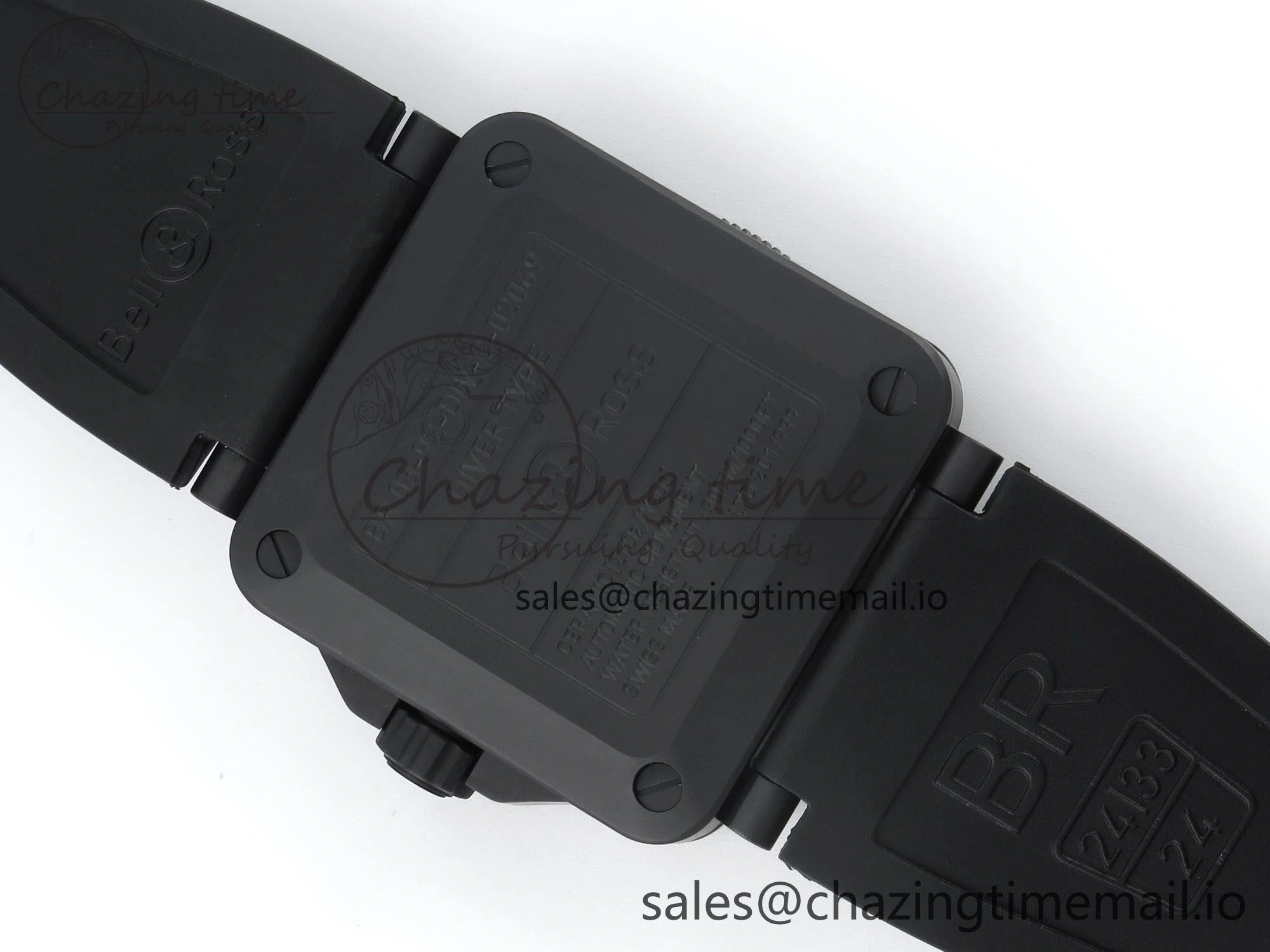 AllSeason BR03A Instruments BRF 1:1 Best Edition Blue Dial on Black Rubber Strap A 5157