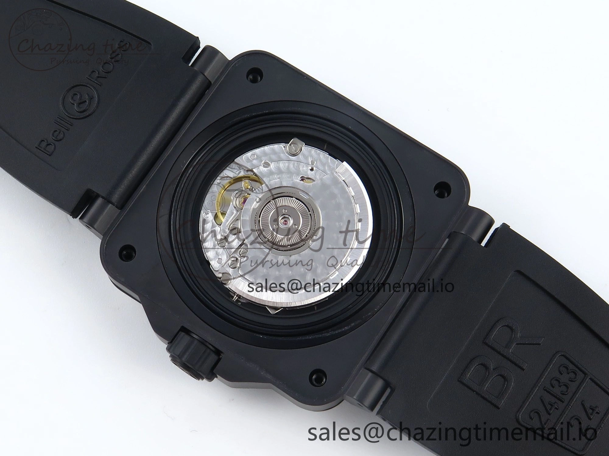 AllSeason BR03A Instruments BRF 1:1 Best Edition Blue Dial on Black Rubber Strap A 5157
