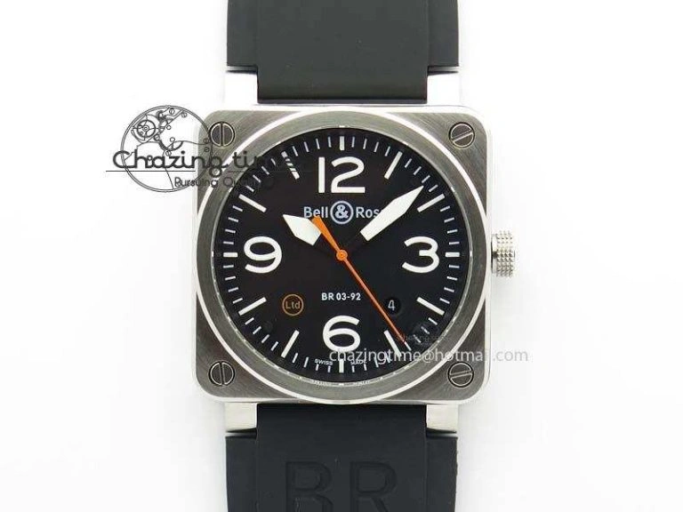 AllSeason BR03A Instruments BRF 1:1 Best Edition Blue Dial on Black Rubber Strap A 5157