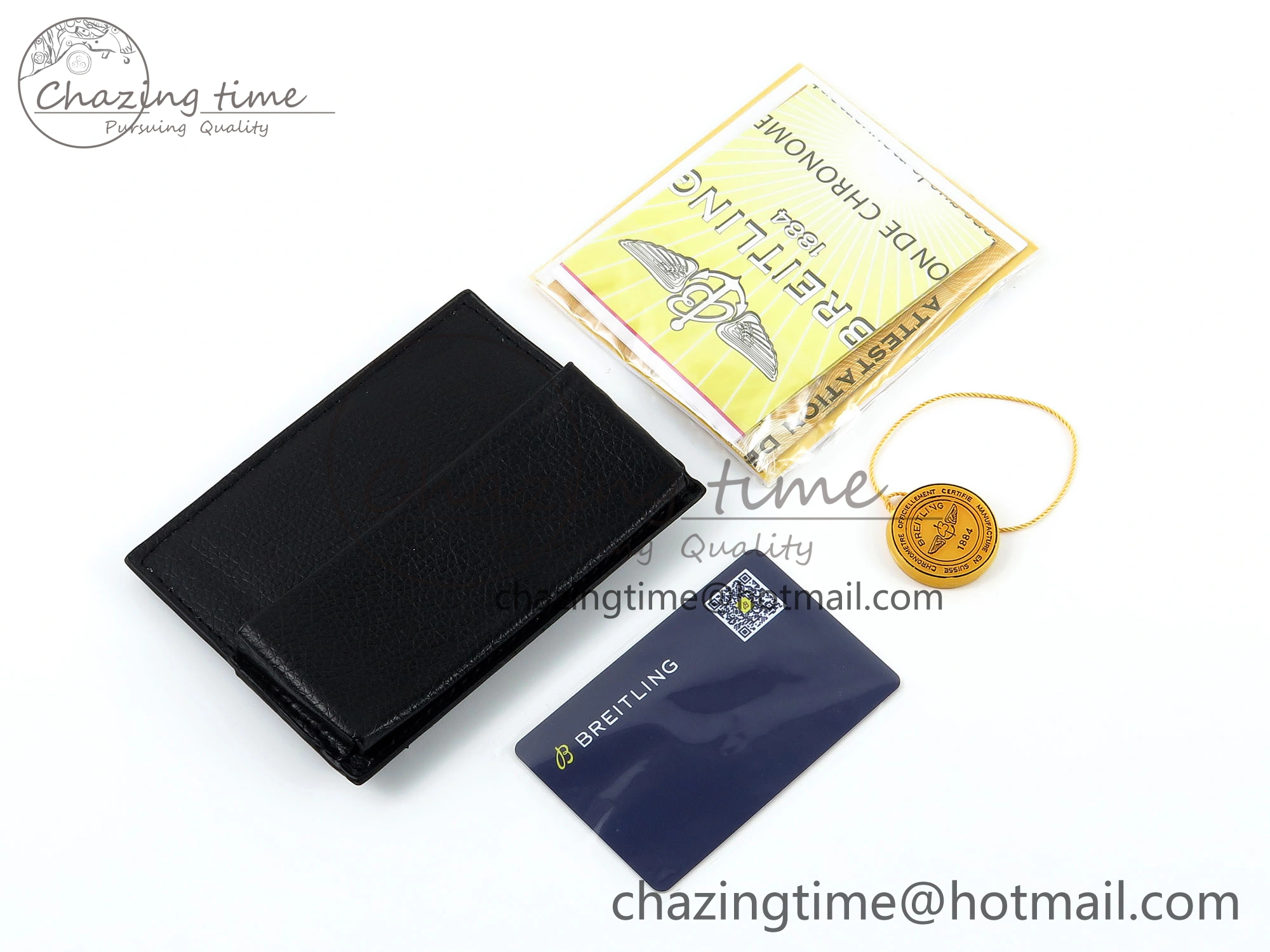 AllSeason BREITLING BOXSET WITH CARD & PAPERS 4141