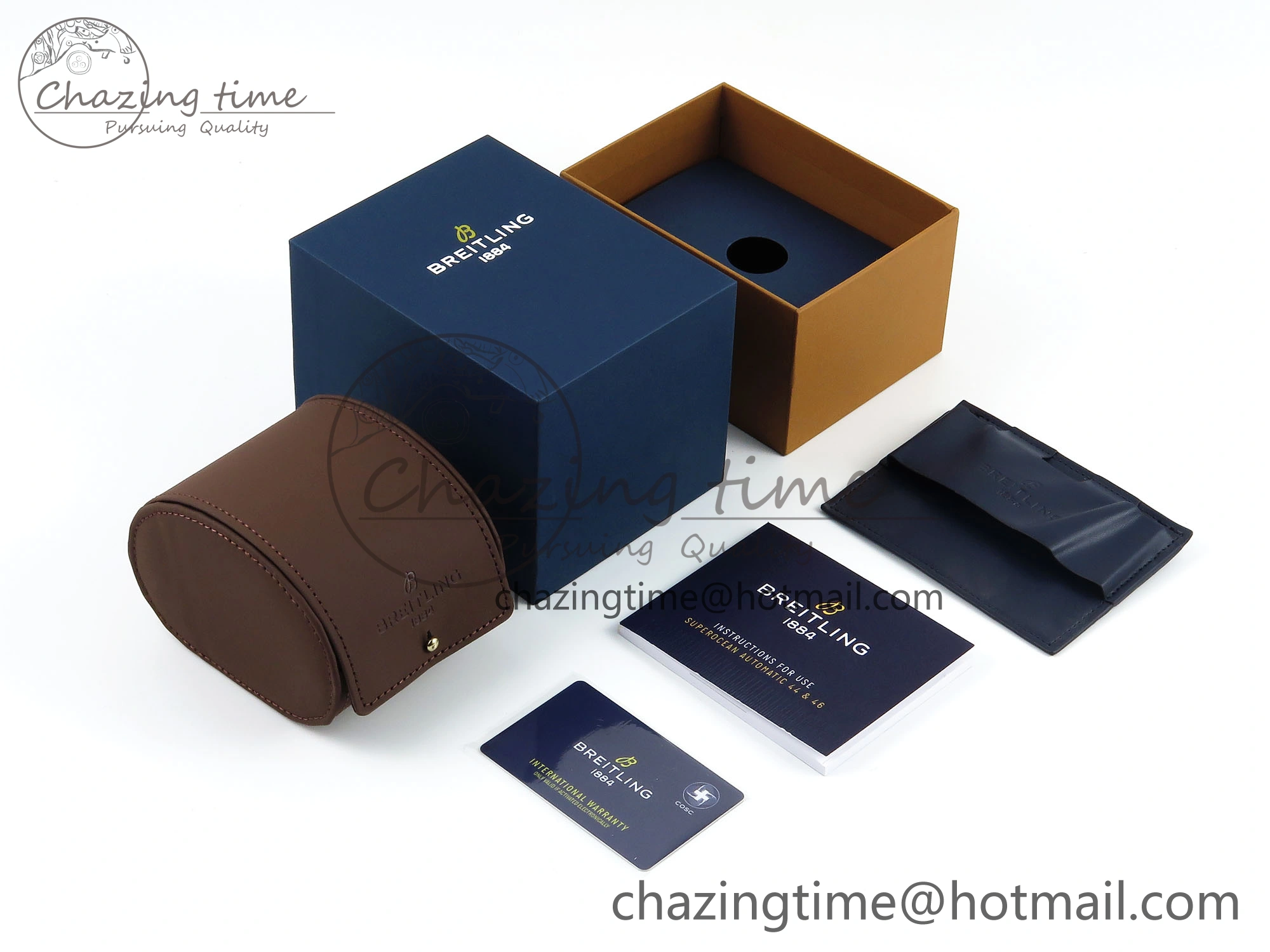 Stretchable BREITLING NEW VERSION BOX AND PAPERS 4139