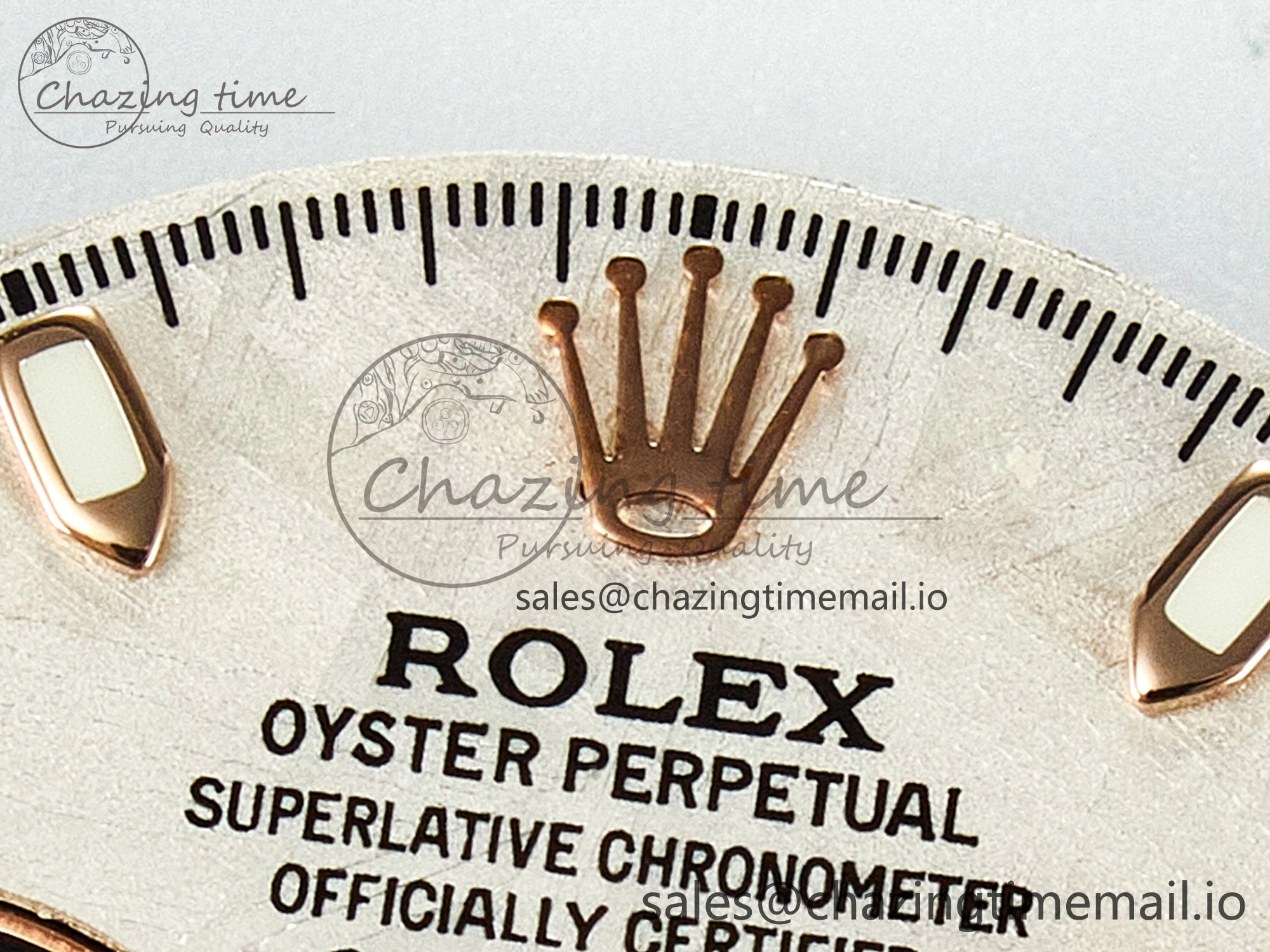 BUFF RG Meteorite Dial for Daytona Compatible with 4130 Movement Snug 4106