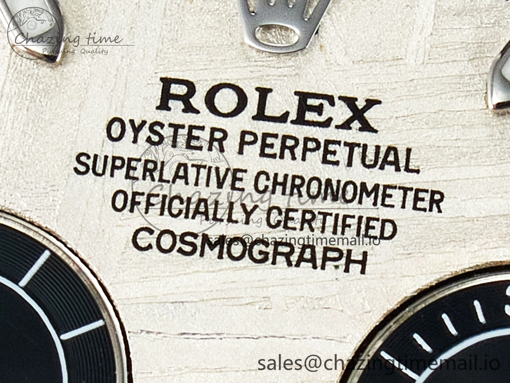 BUFF SS Meteorite Dial for Daytona Compatible with 4130 Movement Fashionable 4108