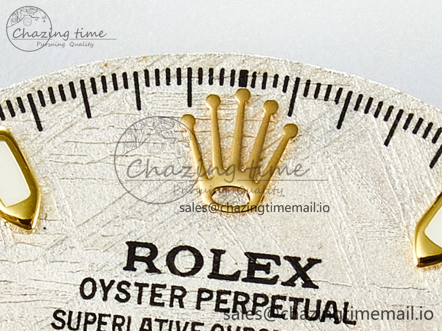 BUFF YG Meteorite Dial for Daytona Compatible with 4130 Movement DailyWear 4107