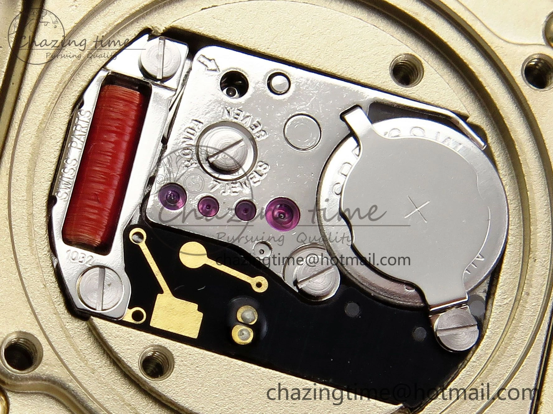 Baignoire De Cartier YG DRF 1:1 Best Edition Silver Dial on Brown Leather Strap Swiss Quartz Durable 5960