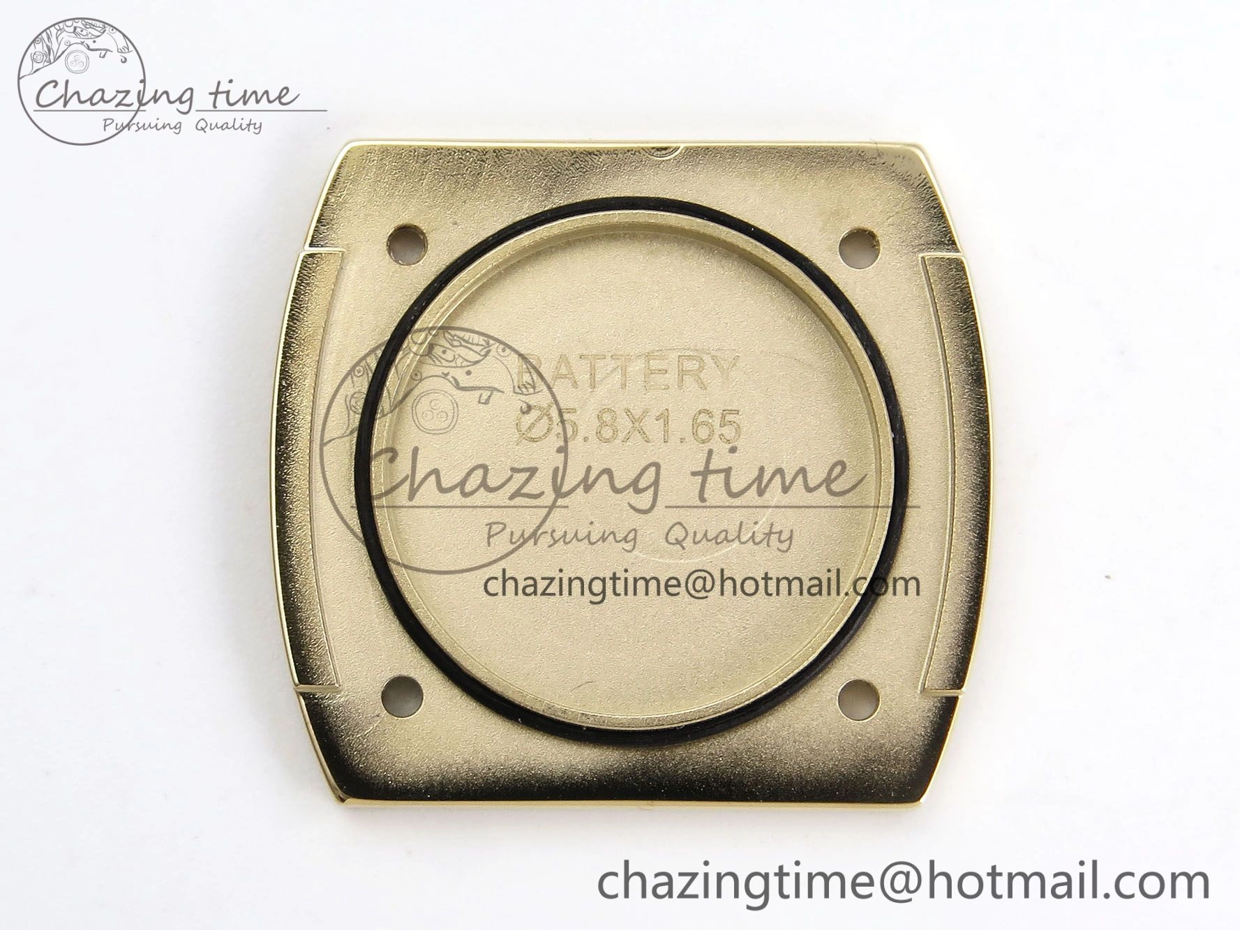 Baignoire De Cartier YG DRF 1:1 Best Edition Silver Dial on Brown Leather Strap Swiss Quartz Durable 5960