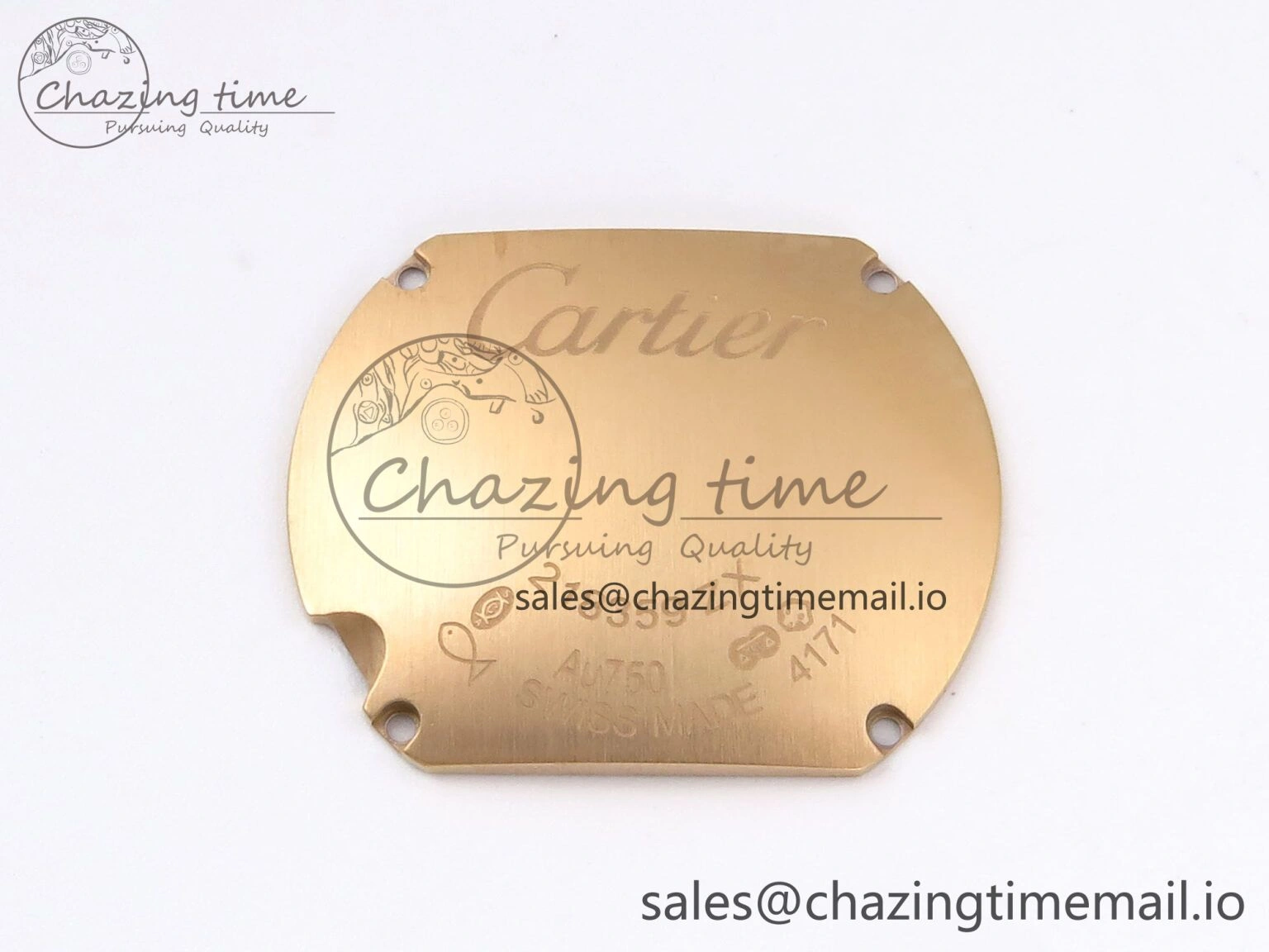 Ballon Blanc De Cartier 30mm RG AF 1:1 Best Edition Silvered Dial on Green Leather Strap Ronda Quartz Bold 5858
