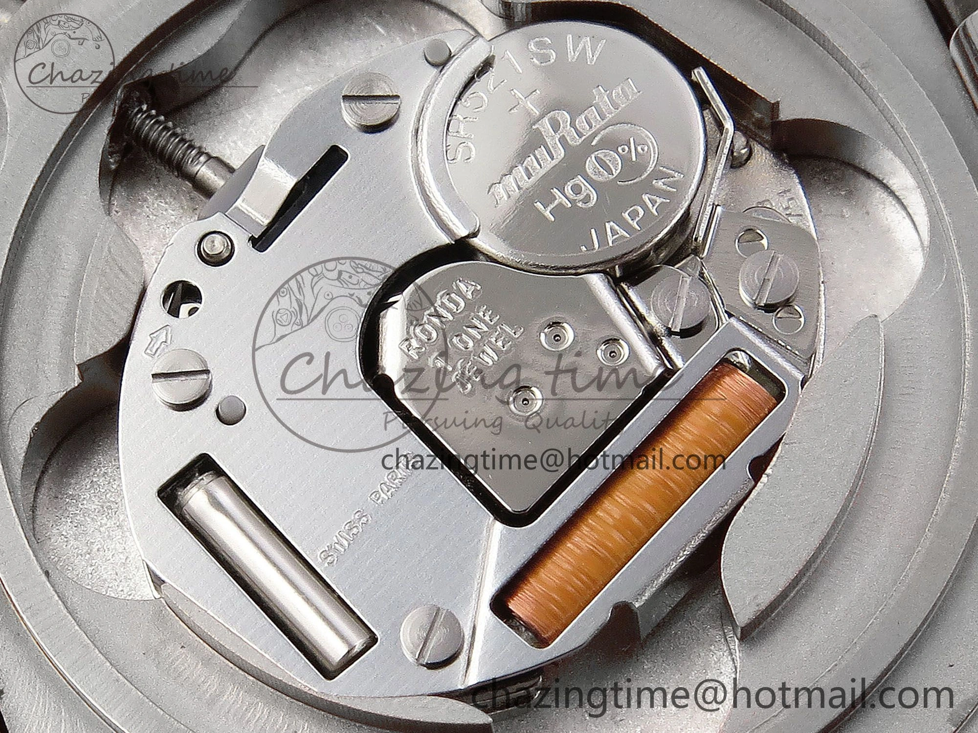 Functional Ballon Blanc De Cartier 30mm SS DRF 1:1 Best Edition Silvered Texture Dial Diamonds Bezel on Blue Calfskin Strap Ronda Quartz 5962