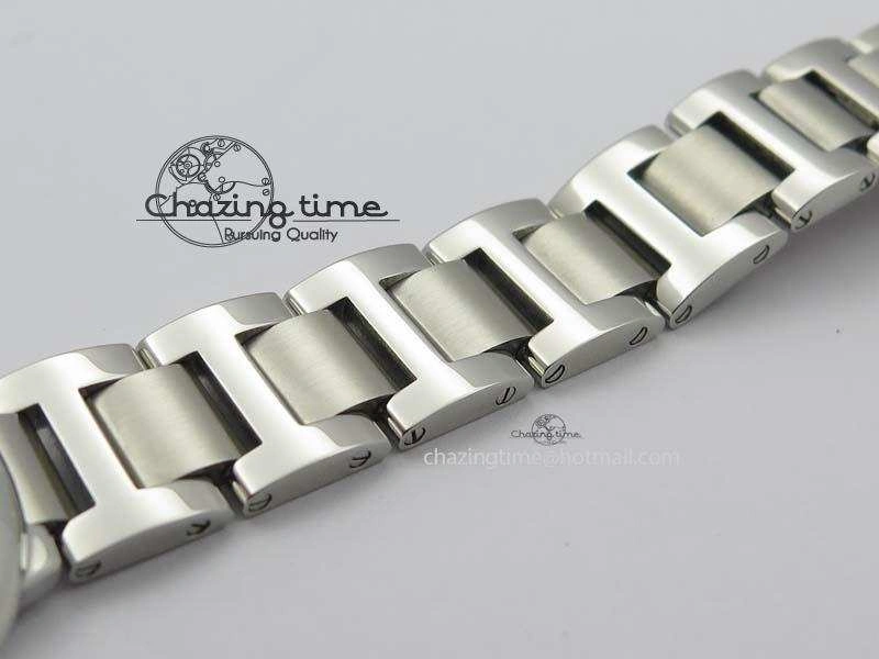 Ballon Bleu 28mm Ladies SS V6F 1:1 Best Edition White Dial On SS Bracelet Ronda Quartz V Flexible 6334