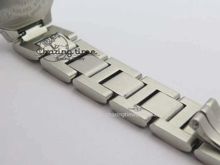 Ballon Bleu 28mm Ladies SS V6F 1:1 Best Edition White Dial On SS Bracelet Ronda Quartz V Flexible 6334