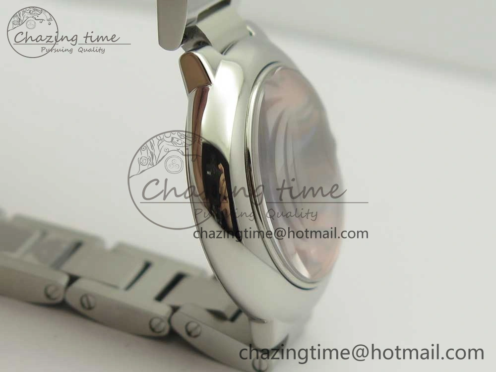 Minimalist Ballon Bleu 28mm SS AF 1:1 Best Edition Pink Dial on SS Bracelet Ronda Quartz 10580