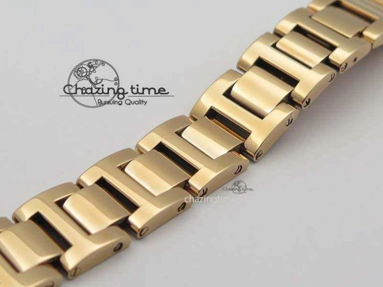 UrbanChic Ballon Bleu 33mm RG TW 1:1 Best Edition White Textured Dial On RG Bracelet Ronda Quartz V 10758