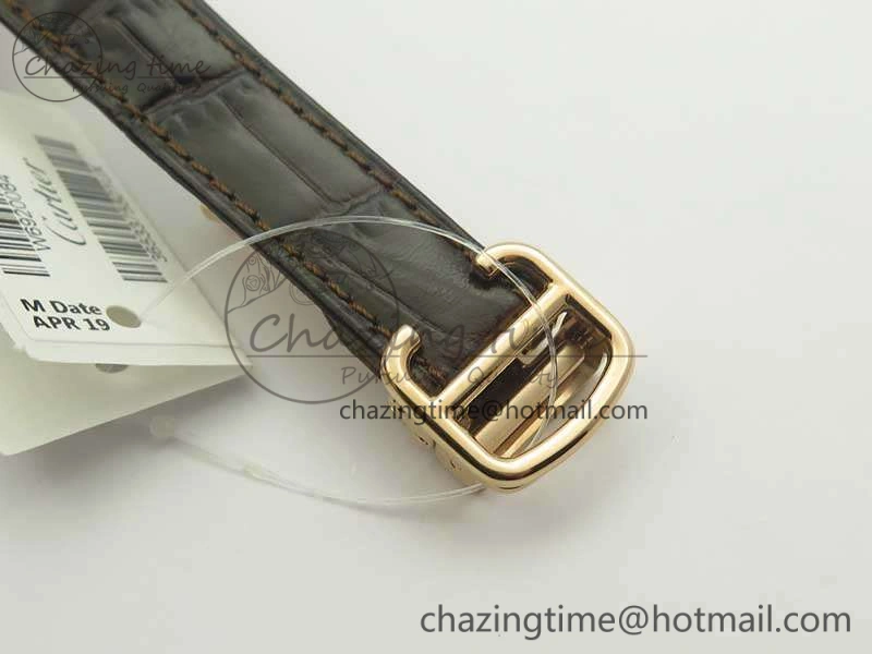 Ballon Bleu 33mm RG V6F 1:1 Best Edition White MOP Diam Dial On Leather Strap Quartz Seasonal 6253