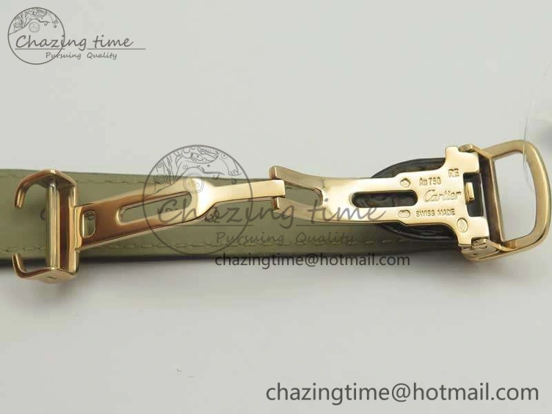 Ballon Bleu 33mm RG V6F 1:1 Best Edition White MOP Diam Dial On Leather Strap Quartz Seasonal 6253