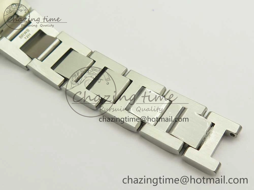 SoftTouch Ballon Bleu 33mm SS AF 1:1 Best Edition Pink MOP Dial on SS Bracelet Cal. 6129