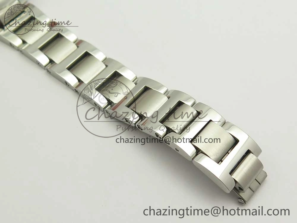 SoftTouch Ballon Bleu 33mm SS AF 1:1 Best Edition Pink MOP Dial on SS Bracelet Cal. 6129
