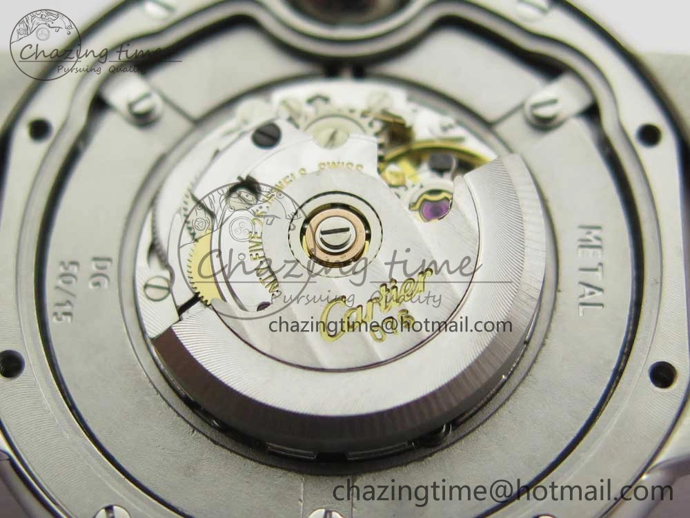 SoftTouch Ballon Bleu 33mm SS AF 1:1 Best Edition Pink MOP Dial on SS Bracelet Cal. 6129