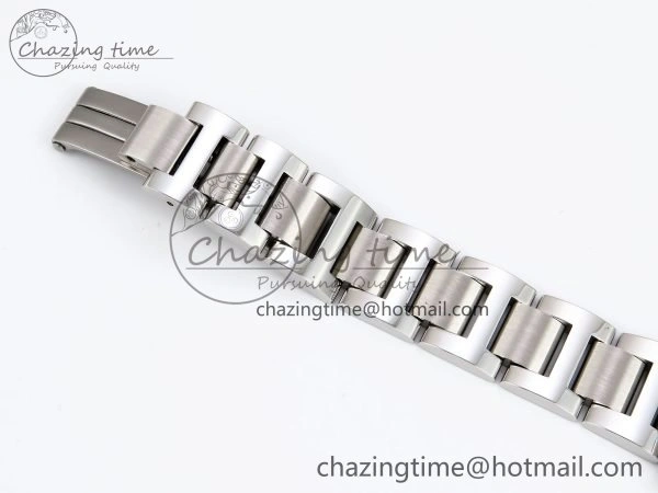 MultiPurpose Ballon Bleu 33mm SS AF 1:1 Best Edition Silver Dial Diamonds Bezel on SS Bracelet SEIKO NH05A (Quick Release) 6027