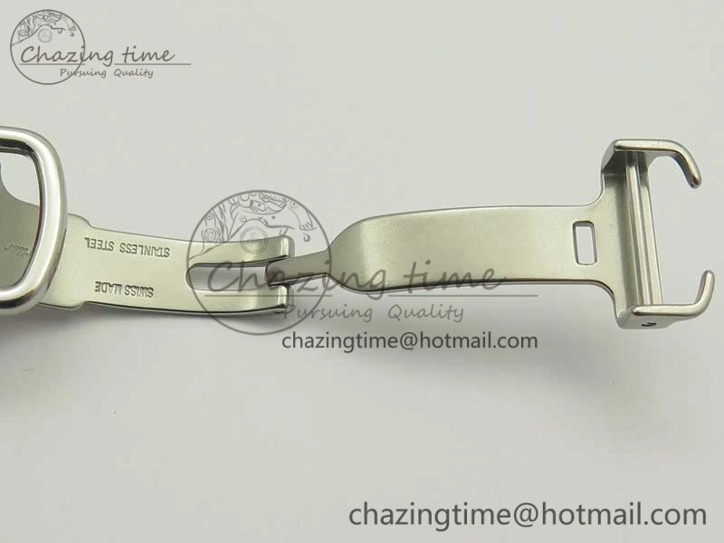 HighPerformance Ballon Bleu 33mm SS AF 1:1 Best Edition White Textured Dial on Crocodile Strap Jap Quartz 6199