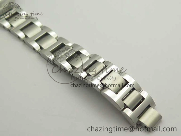 Ballon Bleu 33mm SS AF 1:1 Best Edition White Textured Dial on SS Bracelet Jap Quartz Refined 10669