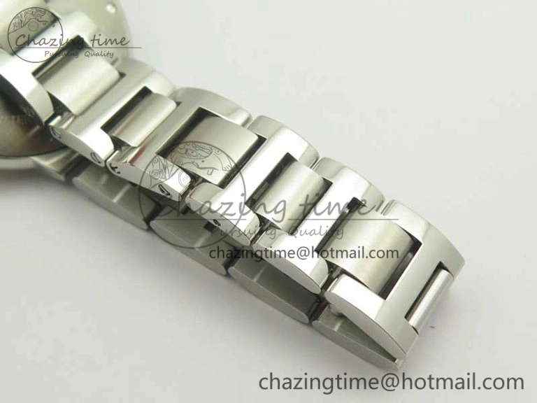Ballon Bleu 33mm SS AF 1:1 Best Edition White Textured Dial on SS Bracelet SEIKO NH05A Elegant 10698