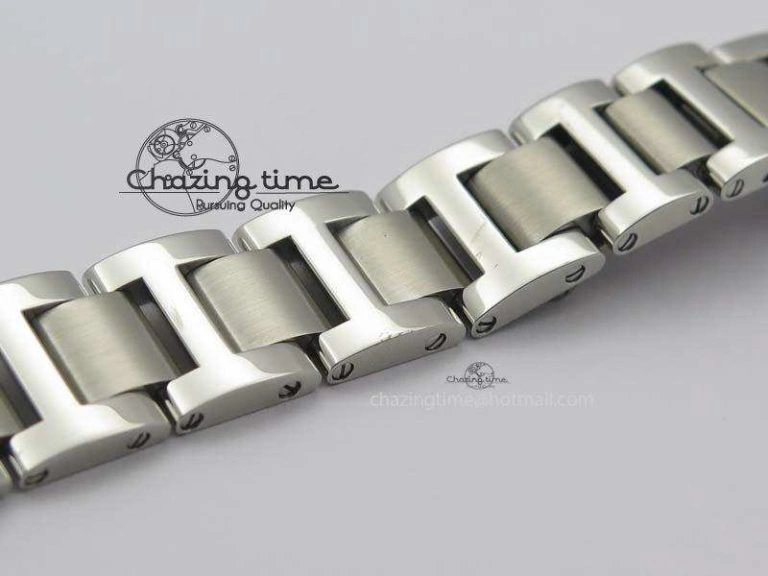 Soft Ballon Bleu 33mm SS TW 1:1 Best Edition White Dial On SS Bracelet Ronda Quartz 6308