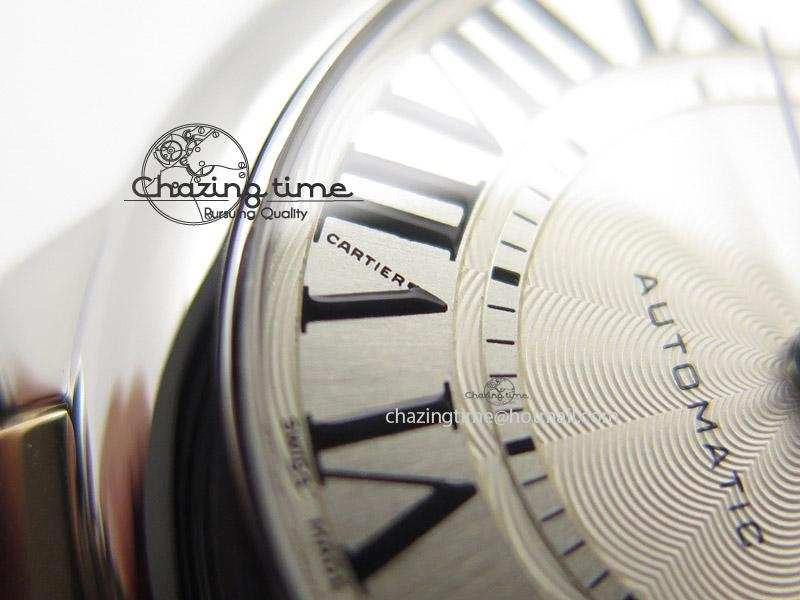 Resilient Ballon Bleu 33mm SS V6F 1:1 Best Edition White Dial On SS RG Bracelet SEIKO NH05A 10788