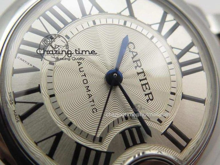 Resilient Ballon Bleu 33mm SS V6F 1:1 Best Edition White Dial On SS RG Bracelet SEIKO NH05A 10788