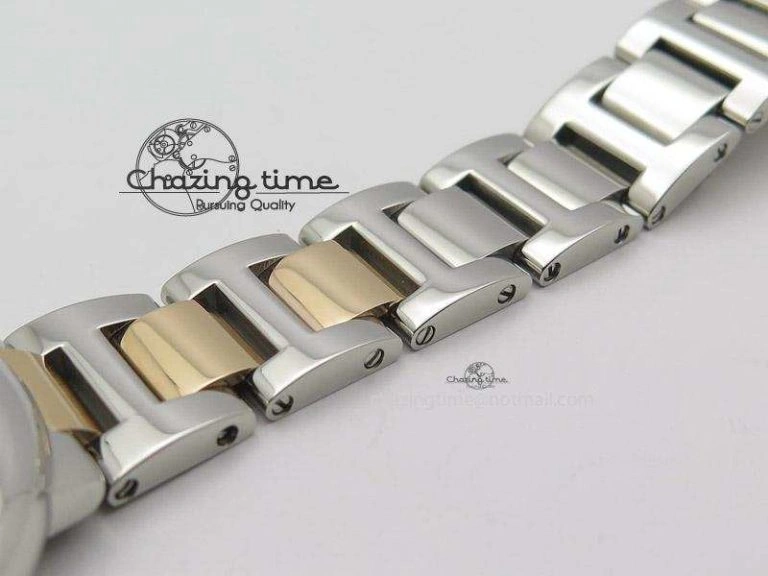 Resilient Ballon Bleu 33mm SS V6F 1:1 Best Edition White Dial On SS RG Bracelet SEIKO NH05A 10788