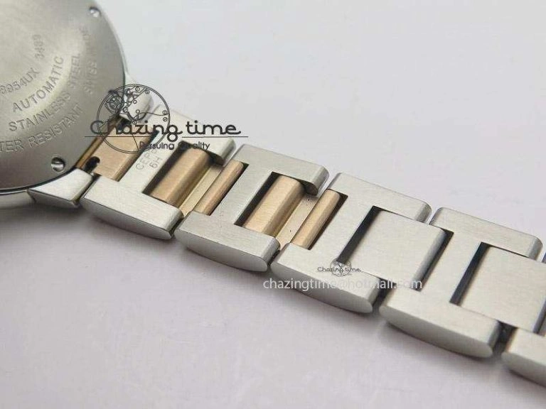 Resilient Ballon Bleu 33mm SS V6F 1:1 Best Edition White Dial On SS RG Bracelet SEIKO NH05A 10788