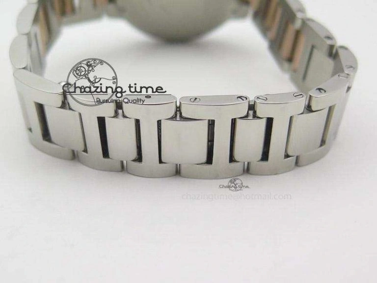 Resilient Ballon Bleu 33mm SS V6F 1:1 Best Edition White Dial On SS RG Bracelet SEIKO NH05A 10788