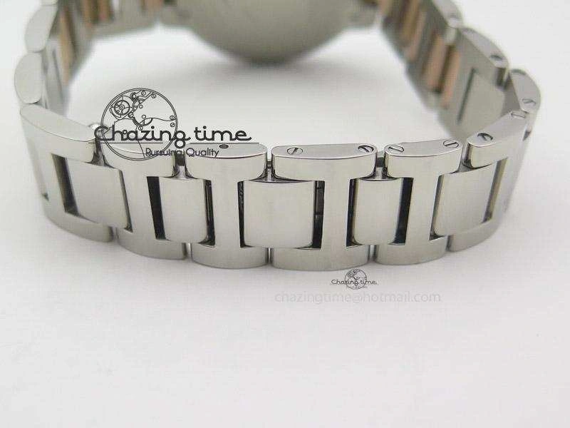 Resilient Ballon Bleu 33mm SS V6F 1:1 Best Edition White Dial On SS RG Bracelet SEIKO NH05A 10788