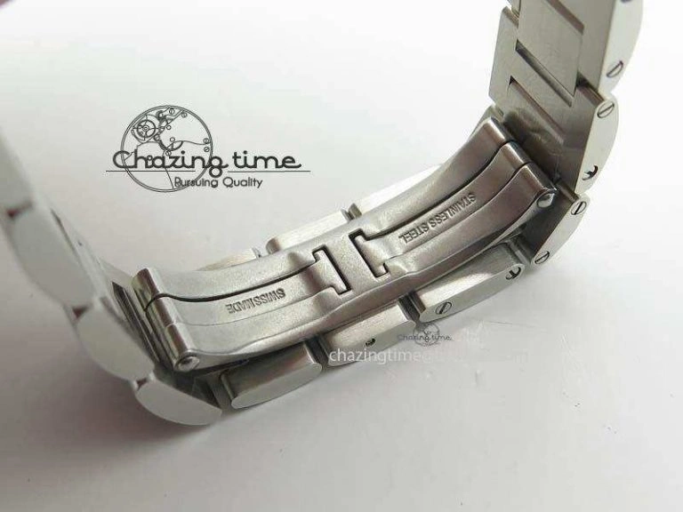 Ballon Bleu 33mm SS V6F 1:1 Best Edition White MOP Dial On SS RG Bracelet SEIKO NH05A Vibrant 6332